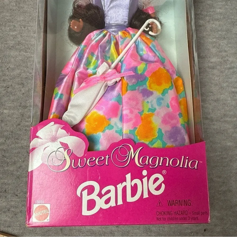 Vintage 1995 Mattel Sweet Magnolia Barbie Doll Walmart Special‎ Edition Brunette